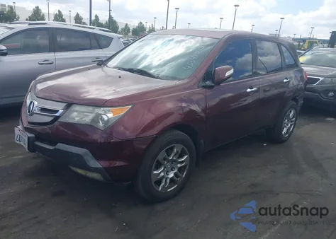 2008 Acura Mdx Sport Package z USA, uszkodzony, nr VIN 2HNYD28548H526460